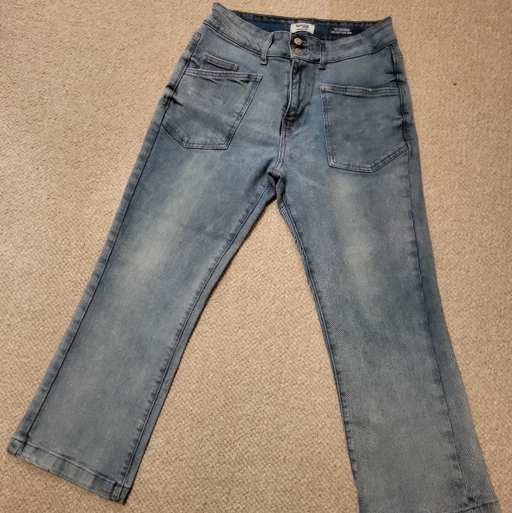 Kensie Light Blue Flare Jeans